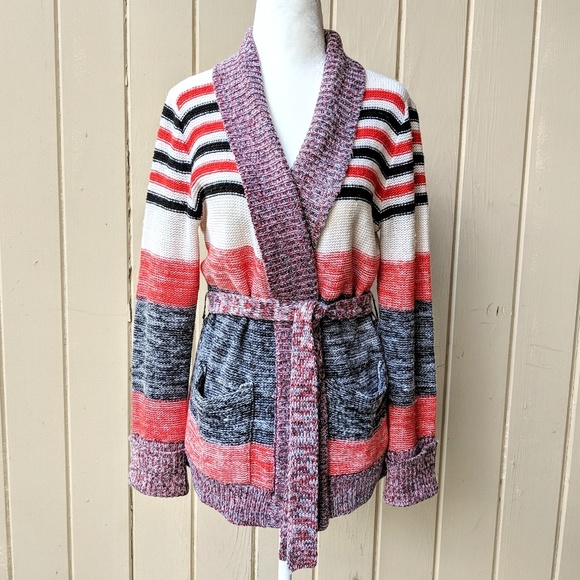 Vintage Jackets & Blazers - Vintage 1970s Space Dyed Sweater Jacket M